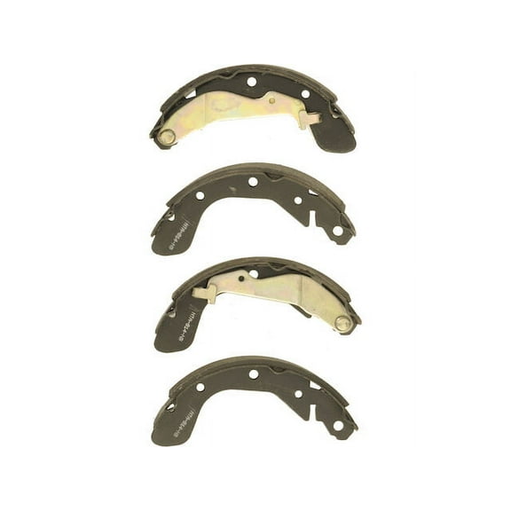Rear Brake Shoe - Set of 2 - Compatible with 2004 - 2011 Chevy Aveo 2005 2006 2007 2008 2009 2010