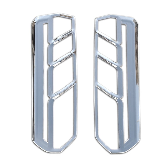 Rear Brake Stop Light Frame Trim for Ford Transit 150 2015-2025 Silver 2 Pcs