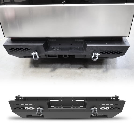 Rear Bumper Assembly Fits for 2024-2025 Tesla Cybertruck, A Set of 2 D ...