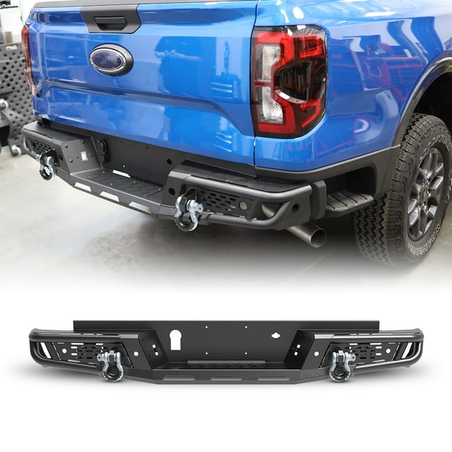 Rear Bumper Compatible with 2024 2025 Compatible withd Ranger,Heavy ...