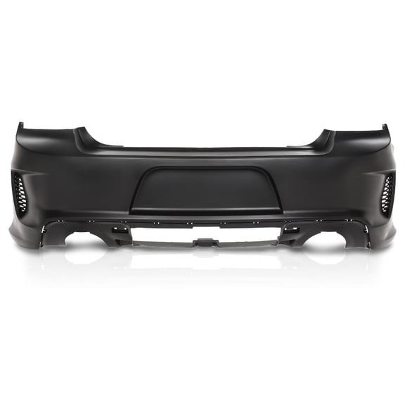 Rear Bumper Cover Fascia fit for Dodge Charger 2015-2023,Fit SRT R/T Scat Pack Daytona & Hellcat Models,With Side Vent Style Only,Fit Use Without Park Assist Only 187-01671B