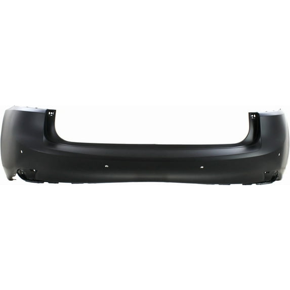 Rear Bumper Cover With Park Distance Control Sensor Holes and Parking Aid Sensor Holes Except C Model for 2014-2015 Lexus IS250 Base