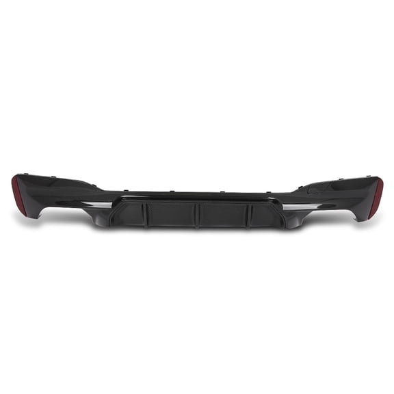 Rear Bumper Diffuser Carbon Fiber Black Fit For 2017-2023 BMW G30 5 Series w/ M Sport