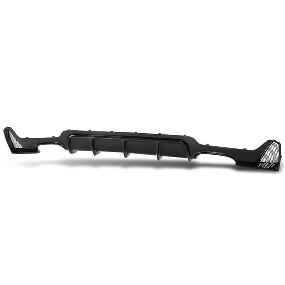 Rear Bumper Diffuser Carbon Look Fit For 14-20 BMW F32 F33 F36 4 Series M Sport