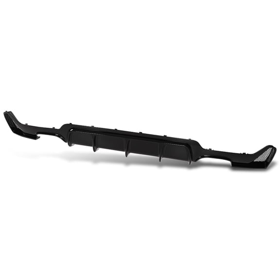 Rear Bumper Diffuser Quad Exhaust Fit For 14-20 BMW F32 F33 F36 4 Series M Sport