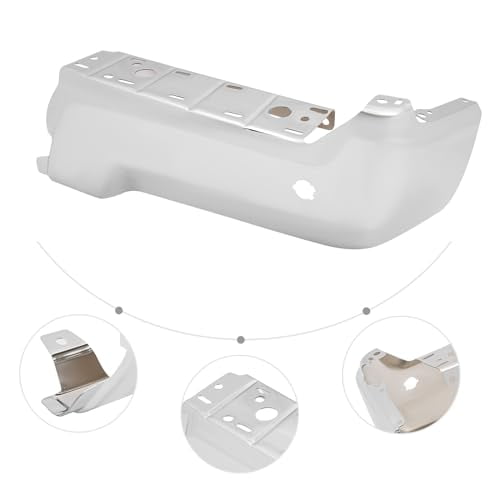 Rear Bumper Face Bar, for 2017-2022 Fo-rd F250 F350 Rear Left Driver and Right Passenger Side Bumper End Replacement (Passenger Side)