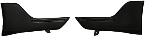 Rear Bumper Lip Compatible With 2008-2015 Mitsubishi Lancer, Black PU ...
