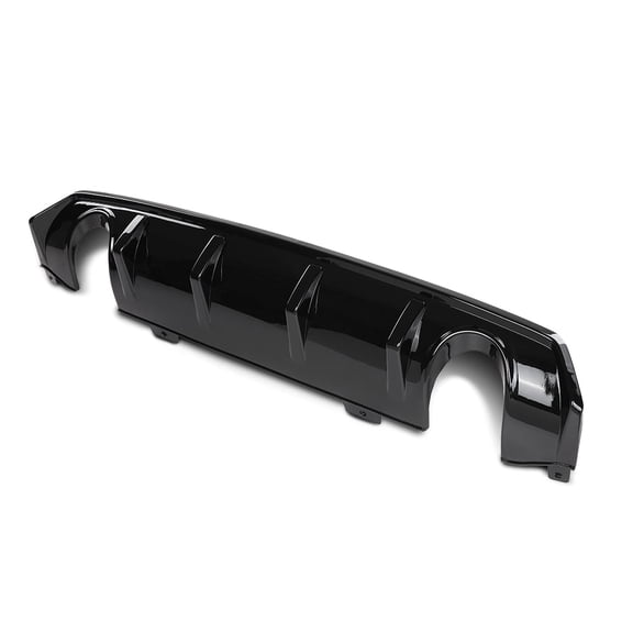 Rear Bumper Lip Diffuser Splitter Spoiler Black Fit For 2016-2021 Honda Civic