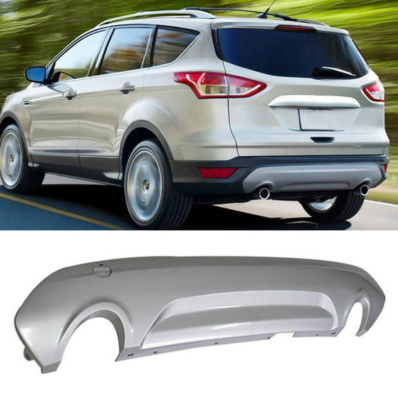 Rear Bumper Lower Trim Cover Fit for Ford Escape 2013 2014 2015 2016 2017, 13-17 Escape Rear Lower Bumper Cover