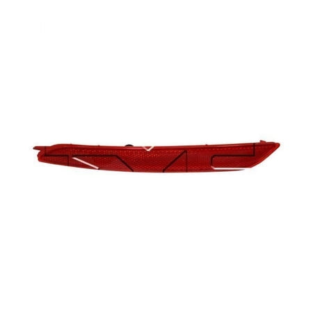 Rear Bumper Reflector Left Driver for 14-16 Hyundai Elantra Sedan Fits 2015 Hyundai Elantra