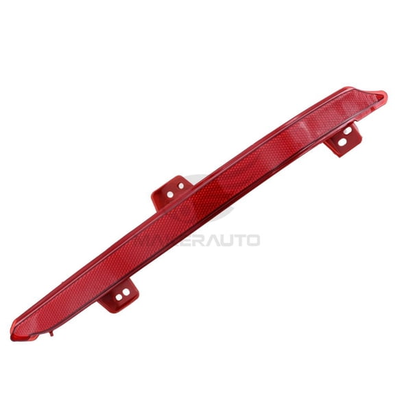 Rear Bumper Reflector Light Cover for Honda Accord 2018-2022 Right Passenger Side Red ABS Plastic Reflector Lens 1Pc 33505TVAA01 HO1185113
