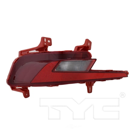 Rear Bumper Reflector Reverse Back Up Light Left for 19-20 Hyundai Elantra Fits 2019 Hyundai Elantra