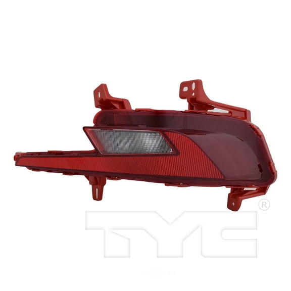 Rear Bumper Reflector Reverse Back Up Light Right for 19-20 Hyundai Elantra Fits 2019 Hyundai Elantra