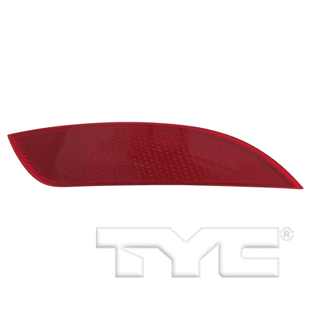 Rear Bumper Reflector Right Passenger for 15-18 Ford Focus Hatchback Fits 2015 Ford Focus