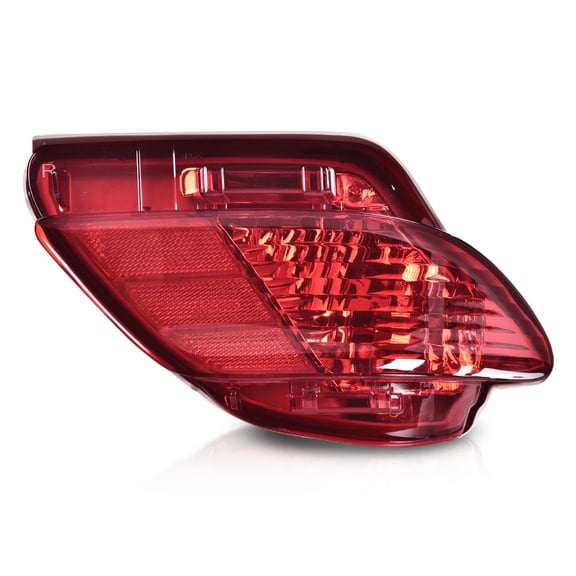 Rear Bumper Reflectors Stop Brake Light Fit for RX270 RX350 2010-2015/ RX450H 2009-2015 Reverse Light Rear Bumper Side Marker Reflector Tail Lights Right