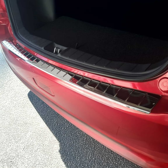 Rear Bumper Sill Cover Guard for Mitsubishi Outlander Sport 2011-2024 S.Steel