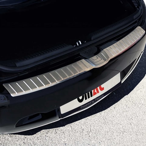 Rear Bumper Sill Cover Protector Guard for Hyundai Elantra GT 2013-2017 Brushed