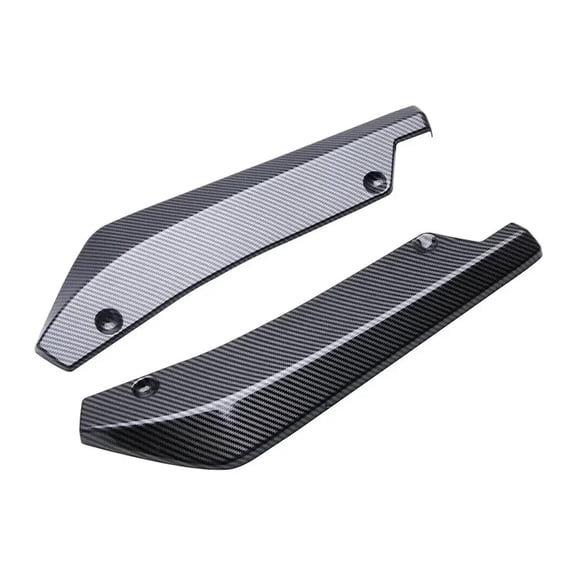 Rear Bumper Splitter Universal Side Spoiler Canards Diffuser Trim Cover For Infiniti G35 G37 Q50 Q60 2015-2022 Car Accessories