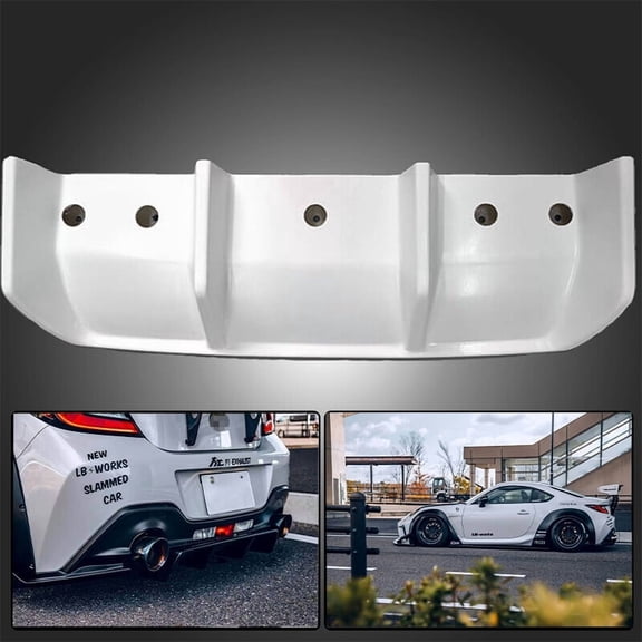 Rear Bumper Spoiler Diffuser FRP Fit 22-24 Subaru BRZ ZD8 Toyota GR86 ZN8