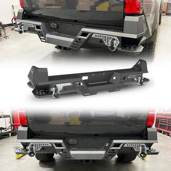 Rear Bumper for 2024-2025 Toyota Tacoma(Hi-Lift Jack Mount is not working)