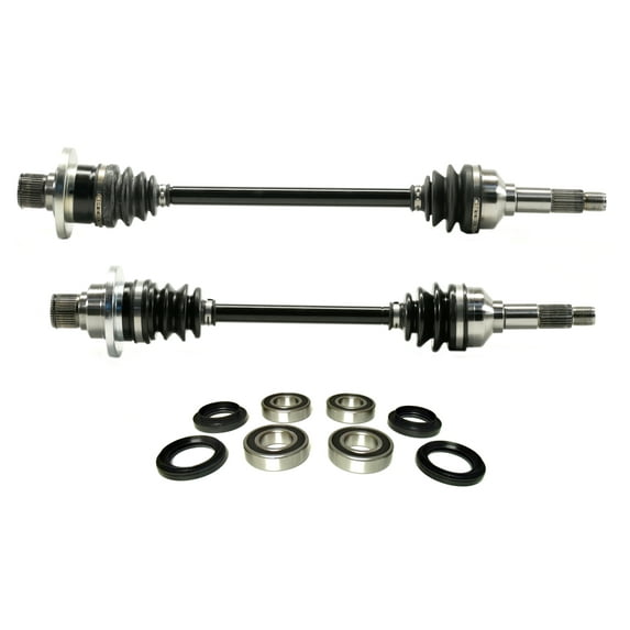 Rear CV Axles & Bearing Kits for Yamaha Rhino 700 2008-2013, Left & Right, Quality Tested