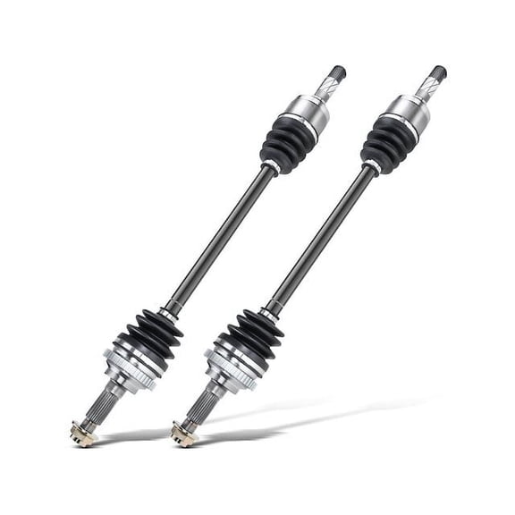 Rear CV Axle Shaft Set 2 - Compatible with 1995 - 1997, 1999 - 2005 Mazda Miata - Autopart Premium