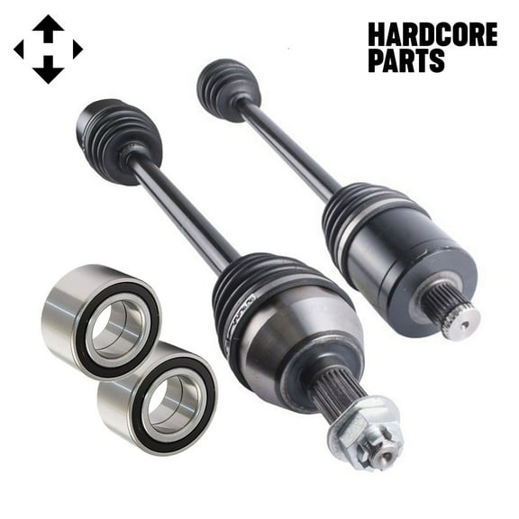 Rear CV Axles & Bearings Set - Fits Polaris RZR XP 1000 / XP 4 1000 2015 2016