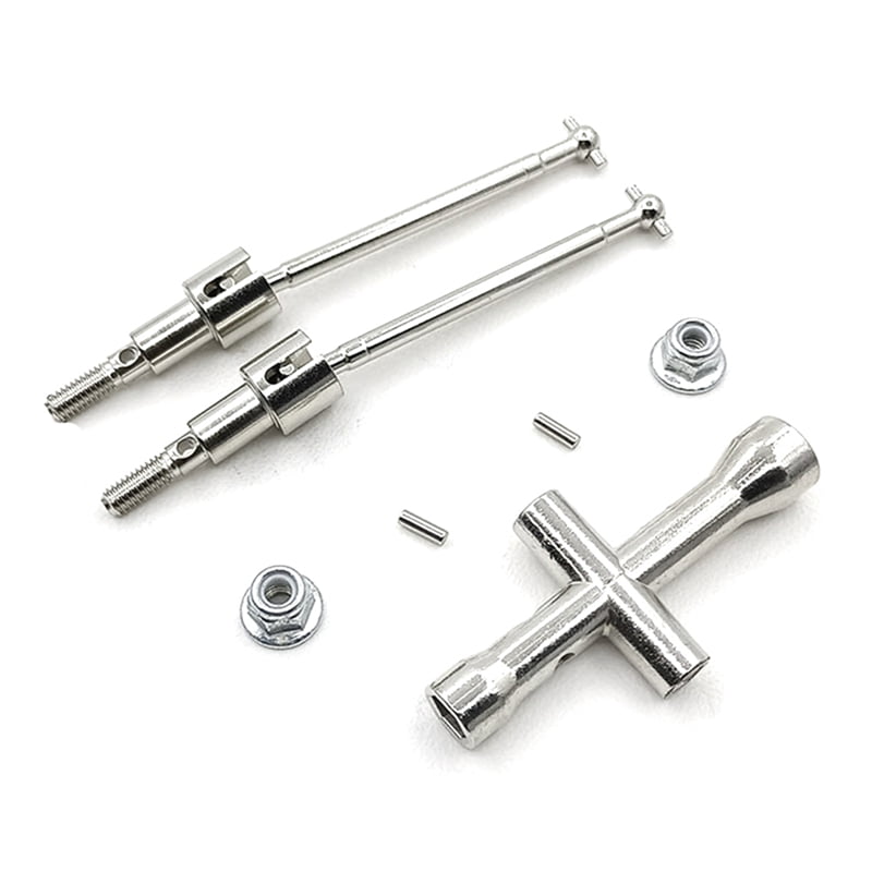 Accessoires voitures RC Pour SCY 16101 16102 16103 16201 16101 Pro 16102 Pro Différentiel En Métal Et Ensemble D'arbre D'entraînement 1/16 RC Pièces De Mise À Niveau De Voiture Accessoires