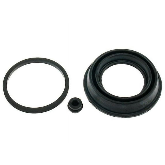 Rear Caliper Repair Kit - Compatible with 2006 - 2012 Mercedes-Benz R350 2007 2008 2009 2010 2011