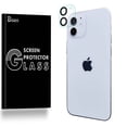 thumbnail image 1 of For Rear Camera Lens of iPhone 12 Mini (2020) [3-Pack BISEN] Screen Protector Tempered Glass, 9H Hardness, Anti-Scratch, Anti-Shock, Bubble Free, Shatterproof, 1 of 4