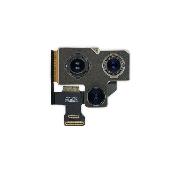 Rear Camera Replacement for iPhone 12 Pro Max - Back Camera Module with Flex Cable Connector, Compatible with A2342 A2410 A2411 A2412