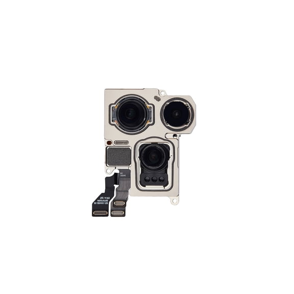 Rear Camera Replacement for iPhone 15 Pro Max, Back Camera Module with Flex Cable Connector, Compatible with A2849 A3105 A3106 A3108