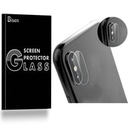 Rear Camera of iPhone XS / iPhone X 2017 [3-Pack BISEN] Screen Protector Tempered Glass, 9H Hardness, Anti-Scratch, Anti-Shock, Bubble Free, Shatterproof