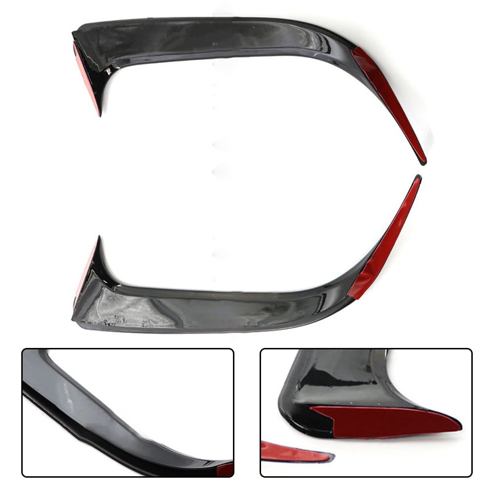 Spoiler Bordo Paraurti Posteriore Splitter Alette Canard Ricambio Parte