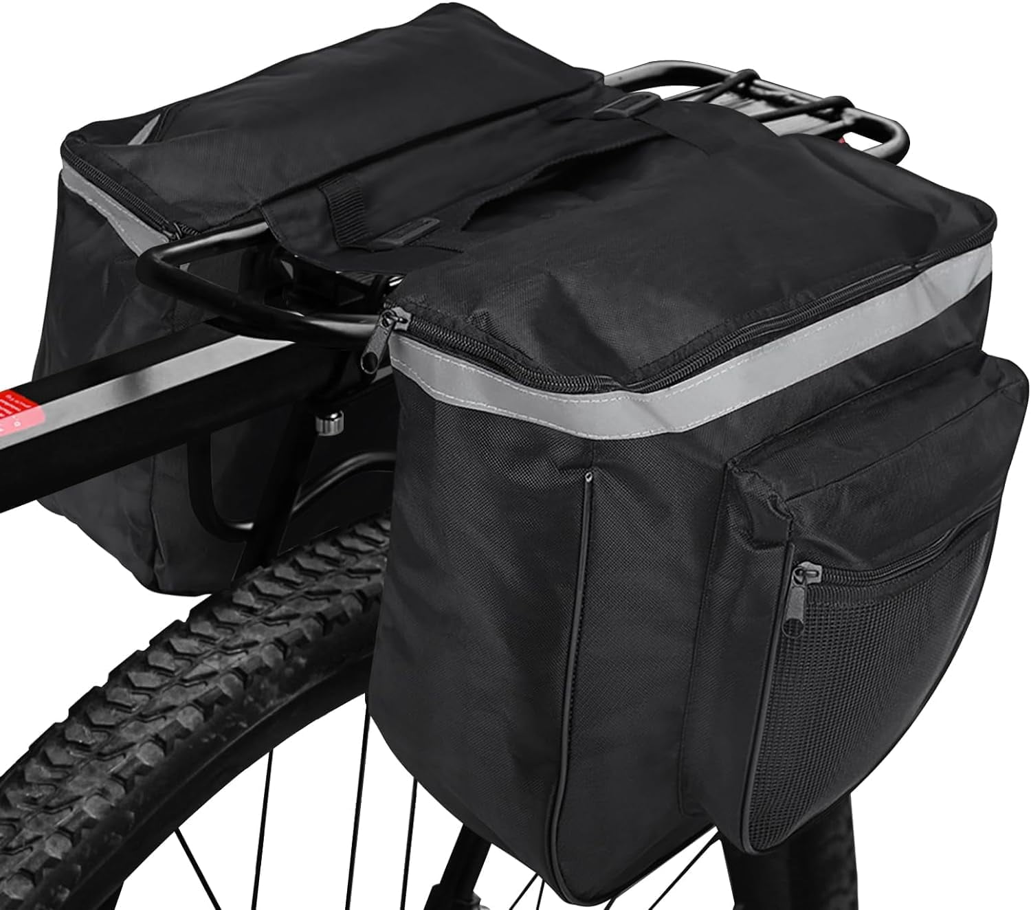 Rear Carrier Bag, Saddle Bag, 600D Waterproof 30L Double Side Rack Bag ...