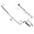 thumbnail image 1 of Rear Catalytic Converter Middle Resonator Muffler For 07-09 Camry 2.4L US Built, 1 of 7