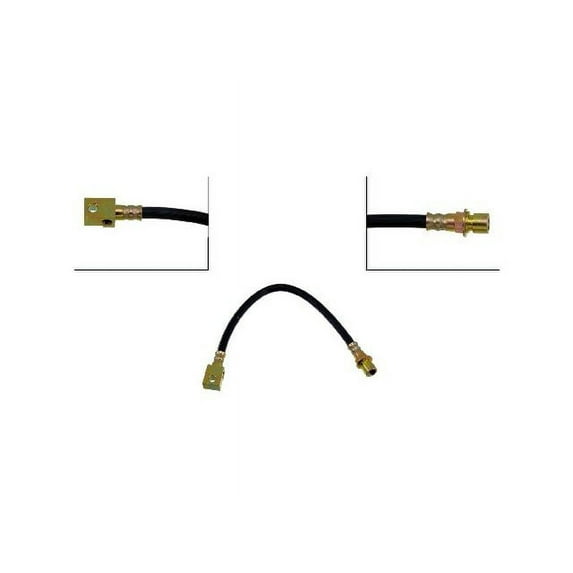 Rear Center Brake Hose - Compatible with 1975 - 1999 Chevy P30 1976 1977 1978 1979 1980 1981 1982 1983 1984 1985 1986 1987 1988 1989 1990 1991 1992 1993 1994 1995 1996 1997 1998