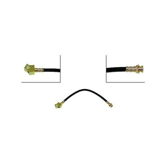 Rear Center Brake Hose - Compatible with 1964 - 1966 Ford Mustang 1965
