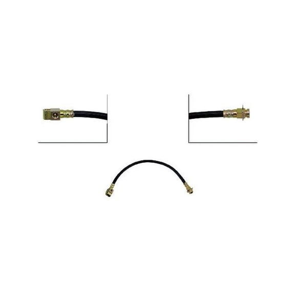 Rear Center Brake Hose - Compatible with 1976 - 1980 Jeep CJ7 1977 1978 1979