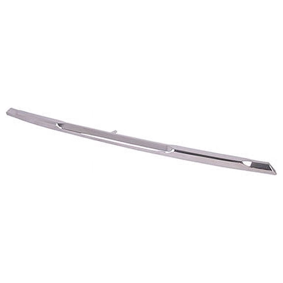 Rear Center Bumper Cover Molding - Chrome - Compatible with 2017 - 2019 Nissan Rogue (Expect Sport Models) 2018 2020