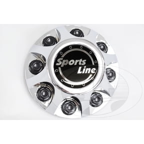 Rear Center Hubcap Chrome Plated ABS for 2008-2010 GMC/Chevy 3500HD Dually
