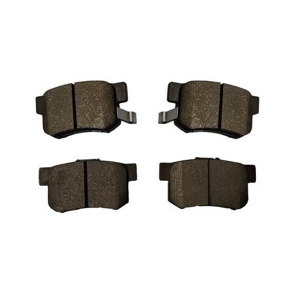 Rear Ceramic Brake Pad Kit For 1992-2001 Honda Prelude S, Si, Si 4WS, Base, Type SH, VTEC