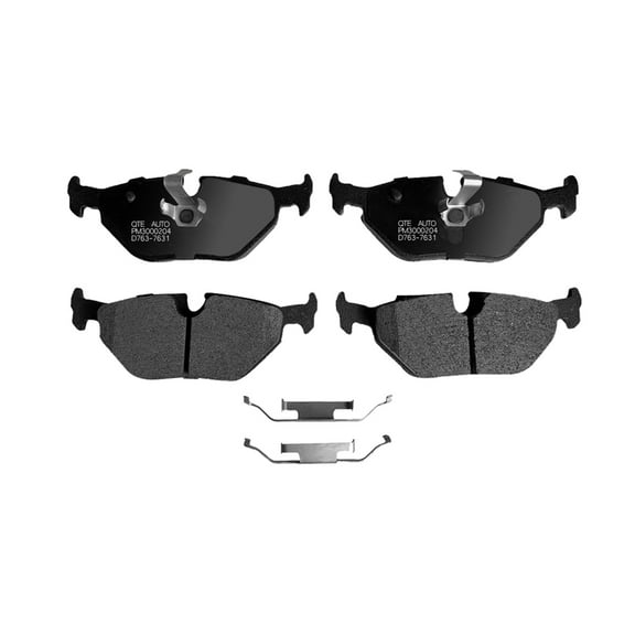 Rear Ceramic Brake Pad Kit For 2001-2006 BMW 325CI Base