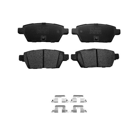 Rear Ceramic Brake Pad Kit For 2006-2012 Ford Fusion S SEL SE