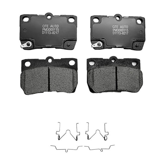 Rear Ceramic Brake Pad Kit For 2006-2013 Lexus IS250 Base C