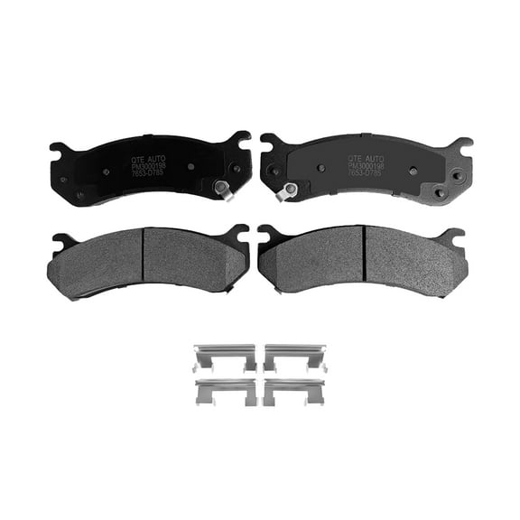 Rear Ceramic Brake Pad Kit For 2007 Chevrolet Silverado 1500 HD Classic