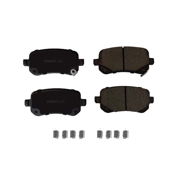 Rear Ceramic Brake Pad Kit For 2008-2011 Dodge Grand Caravan