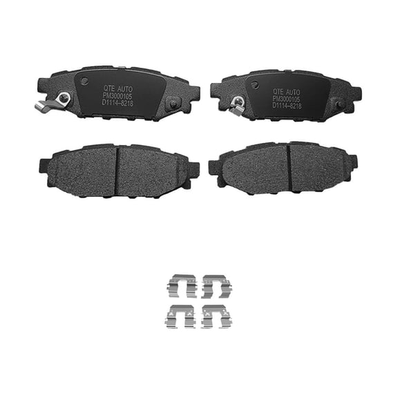 Rear Ceramic Brake Pad Kit For 2008-2015 Subaru Impreza