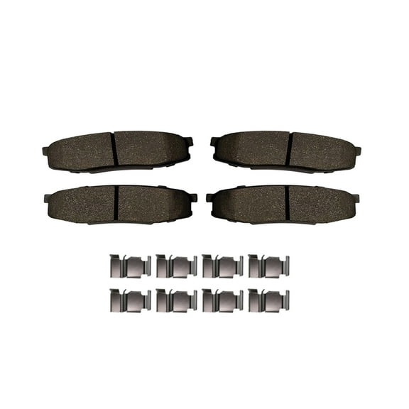 Rear Ceramic Brake Pad Kit For 2008-2021 Toyota Sequoia