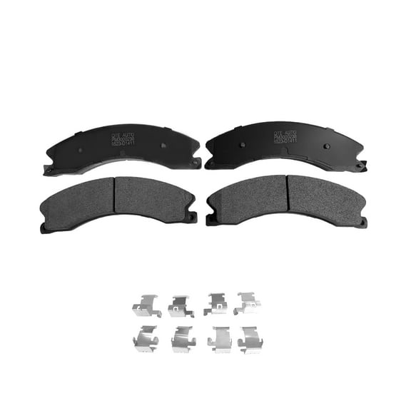 Rear Ceramic Brake Pad Kit For 2011-2018 GMC Sierra 2500 HD